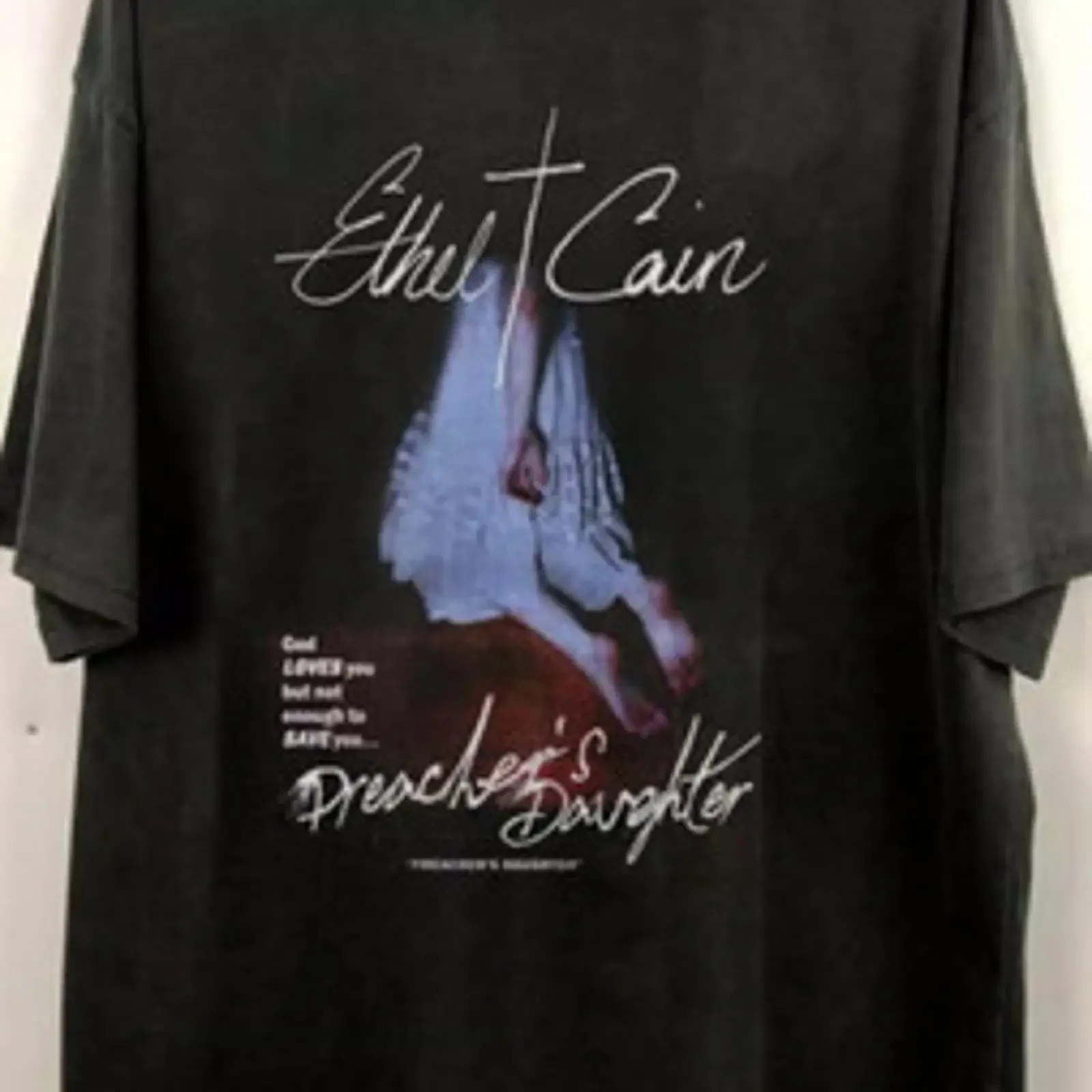 Camiseta Ethel Cain Concierto Regalo para Fan S a 4XL vintage Washed Comfortable Soft Stretched fashion Breathable streetwear — image 1 of 6