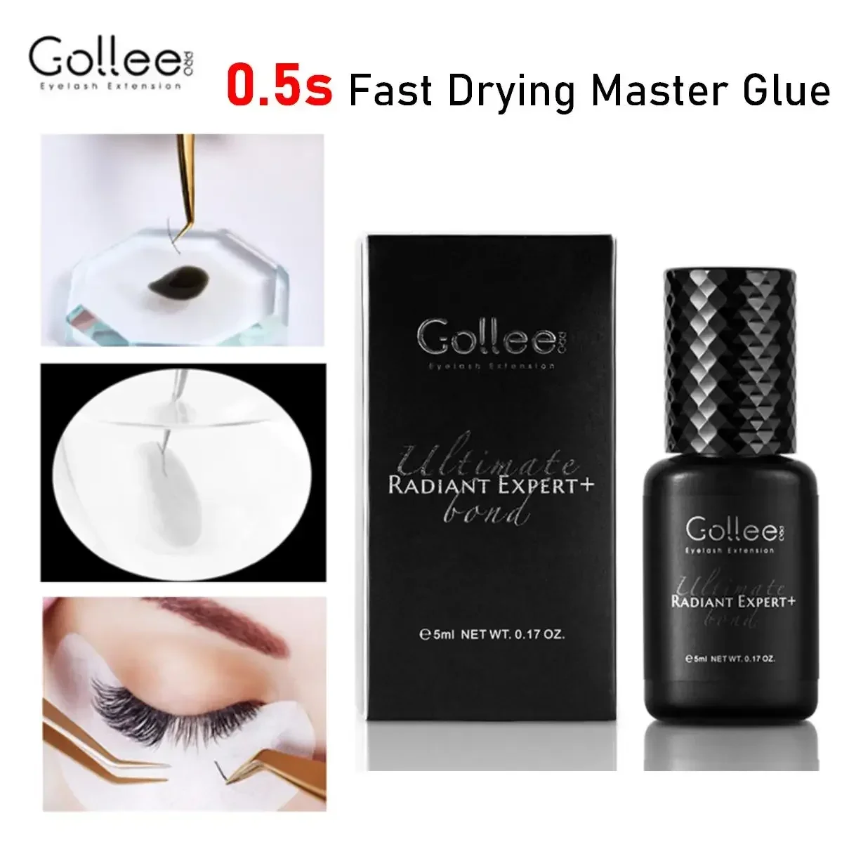 Gollee Fast-Drying Lash Extension Adhesive — image 2 of 5