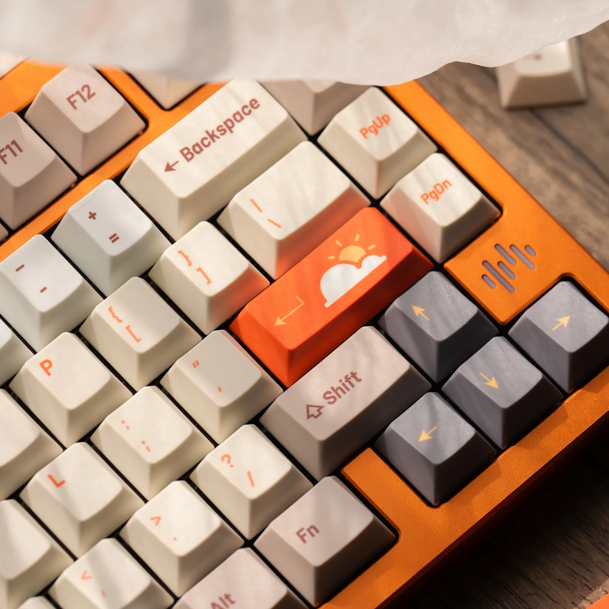 Weather  Keycaps PBT Material Cherry Profile 1.7mm Thick Dye Sublimation Mechanical Keyboard Keycaps — image 4 of 5