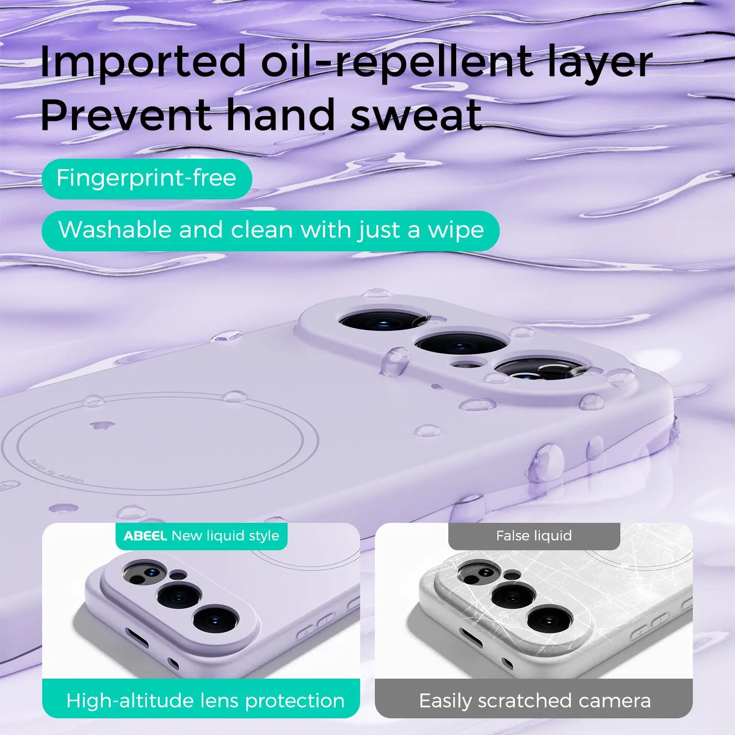 Fashion Phone Case For Vivo X300 FE X200 Pro Magnetic Skin Friendly Hand Feel Liquid Silicone Cover Solid Color Soft Fundas — image 4 of 6