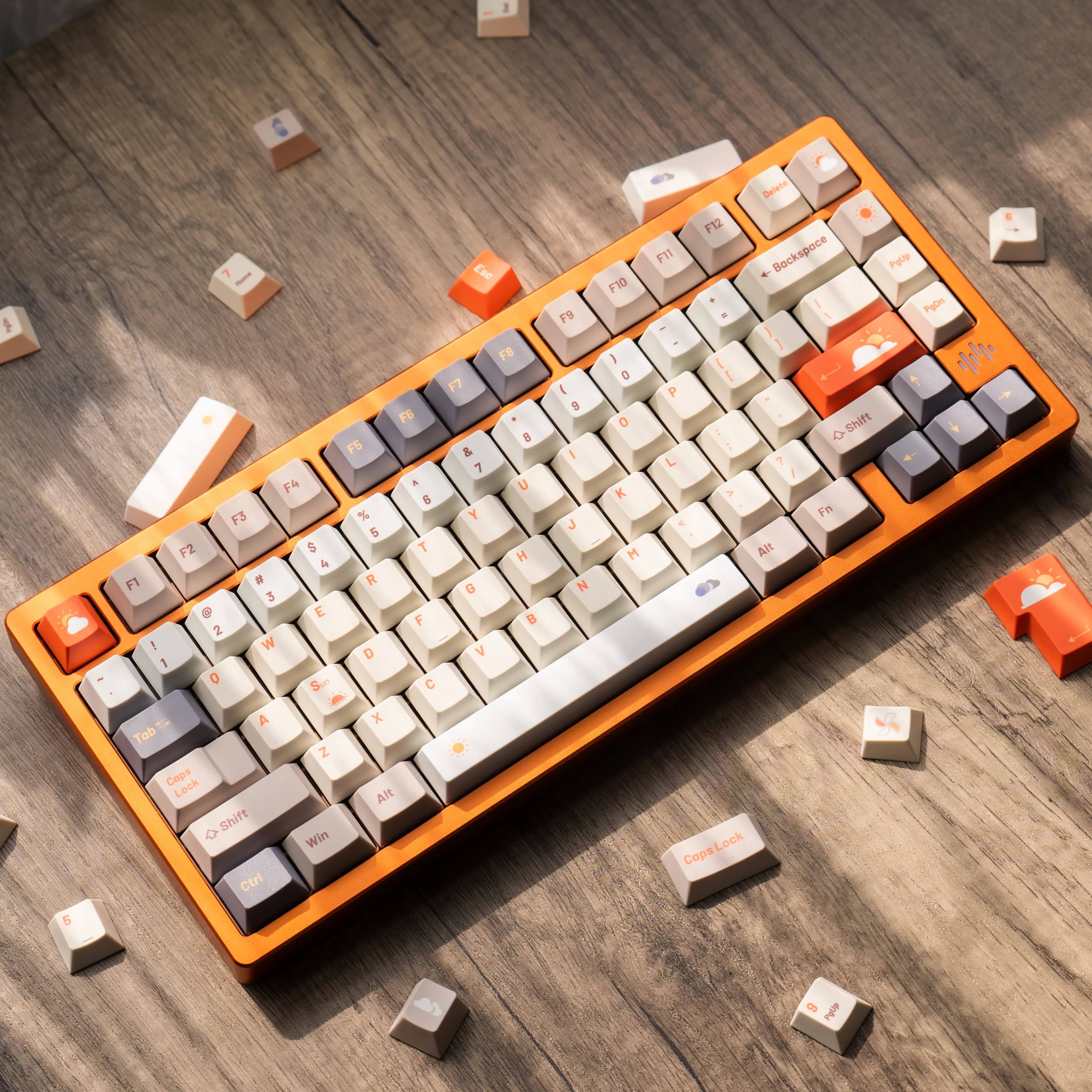 Weather  Keycaps PBT Material Cherry Profile 1.7mm Thick Dye Sublimation Mechanical Keyboard Keycaps — image 1 of 5