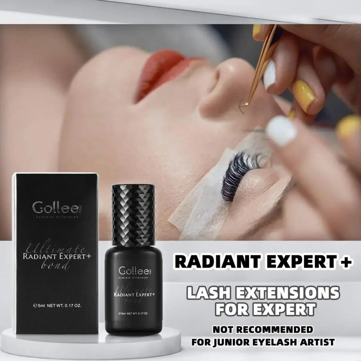 Gollee Fast-Drying Lash Extension Adhesive — image 4 of 5