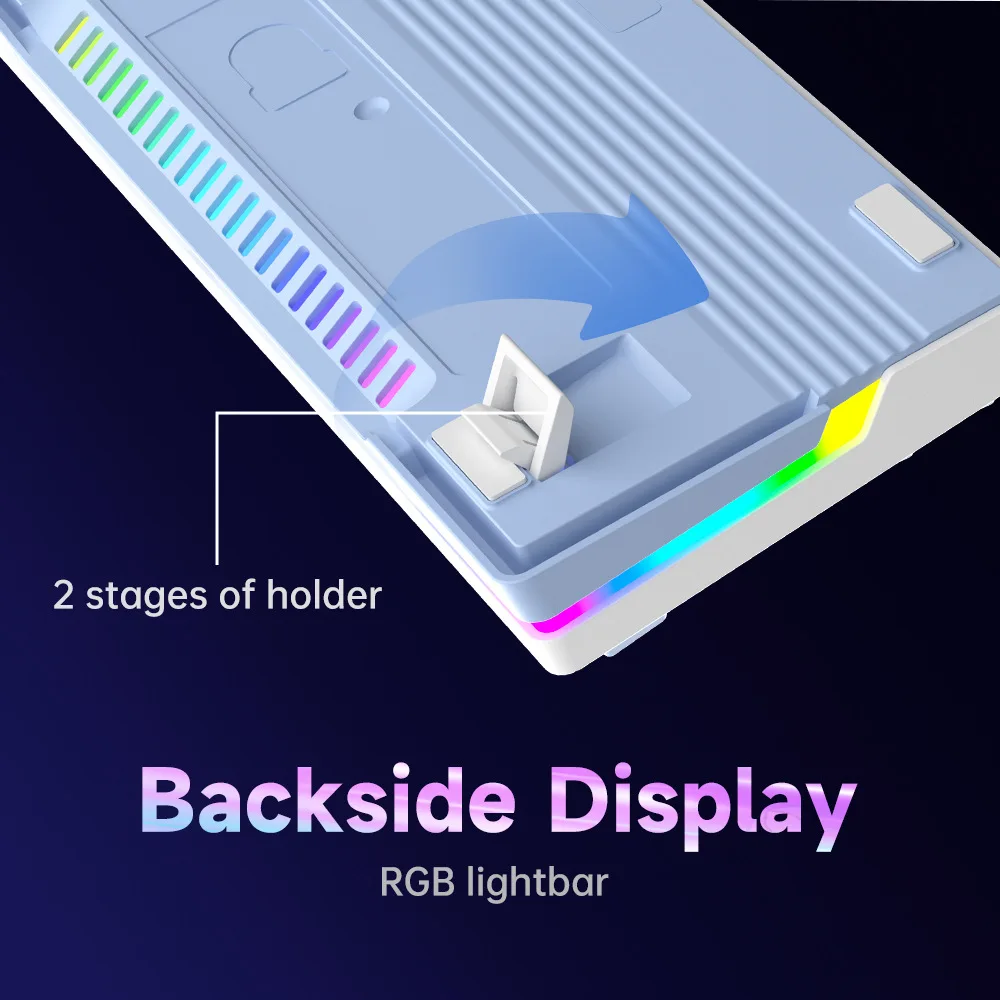 Zifriend AG98 Mechanical Keyboard Gasket Mount RGB Backlit Full Key Hot-Swappable for Gaming & Esports Wired — image 3 of 6