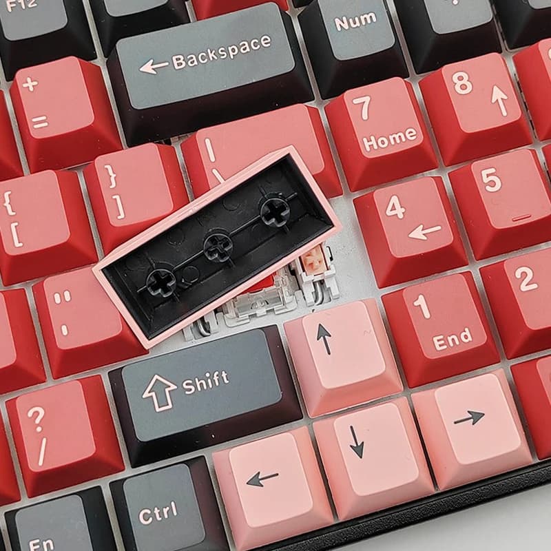 126 Keys Double Shot PBT Cherry Keycaps Mechanical Game Keyboard Wireless for MX Switch Keycap GMK67 GMK87 GMK61 Keyboard Keycap — image 5 of 6