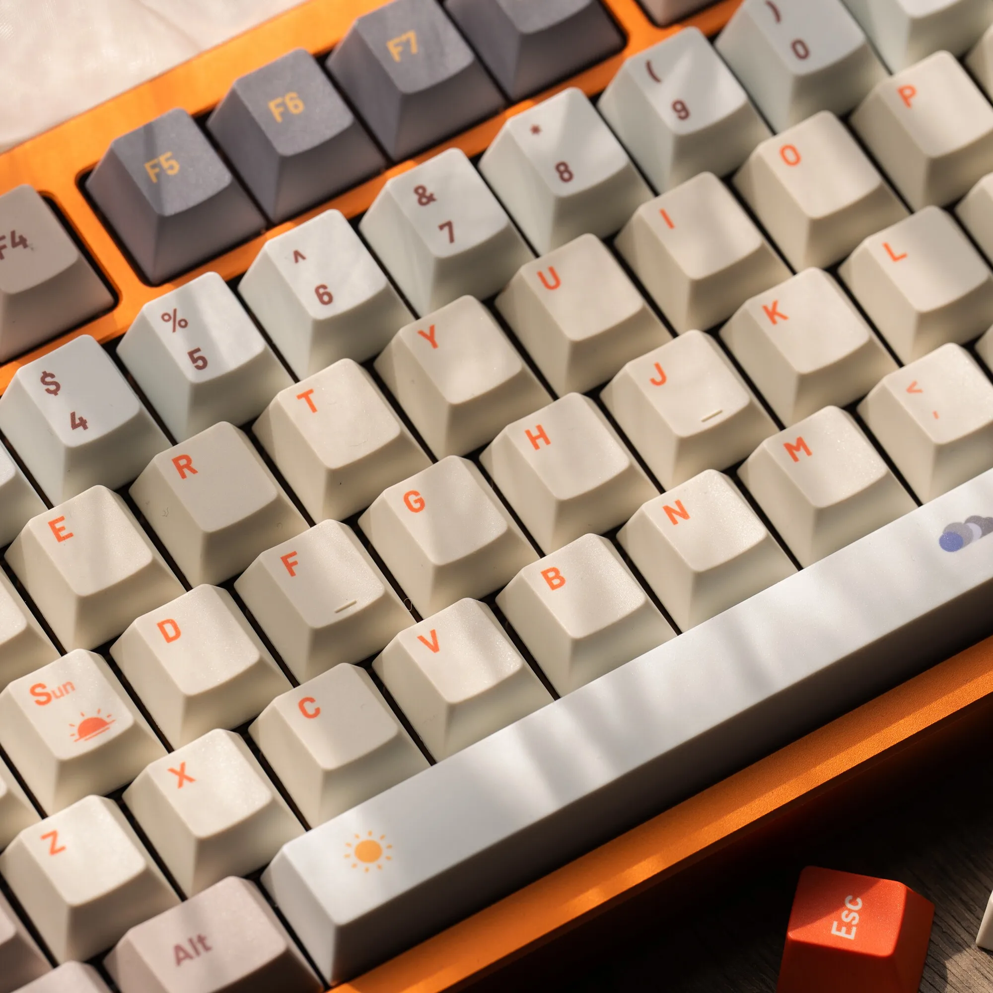 Weather  Keycaps PBT Material Cherry Profile 1.7mm Thick Dye Sublimation Mechanical Keyboard Keycaps — image 3 of 5