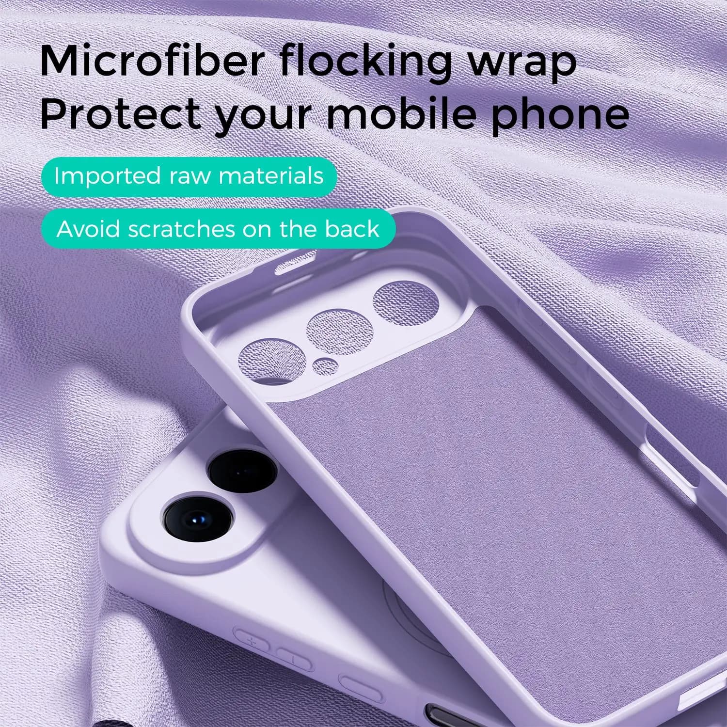 Fashion Phone Case For Vivo X300 FE X200 Pro Magnetic Skin Friendly Hand Feel Liquid Silicone Cover Solid Color Soft Fundas — image 3 of 6