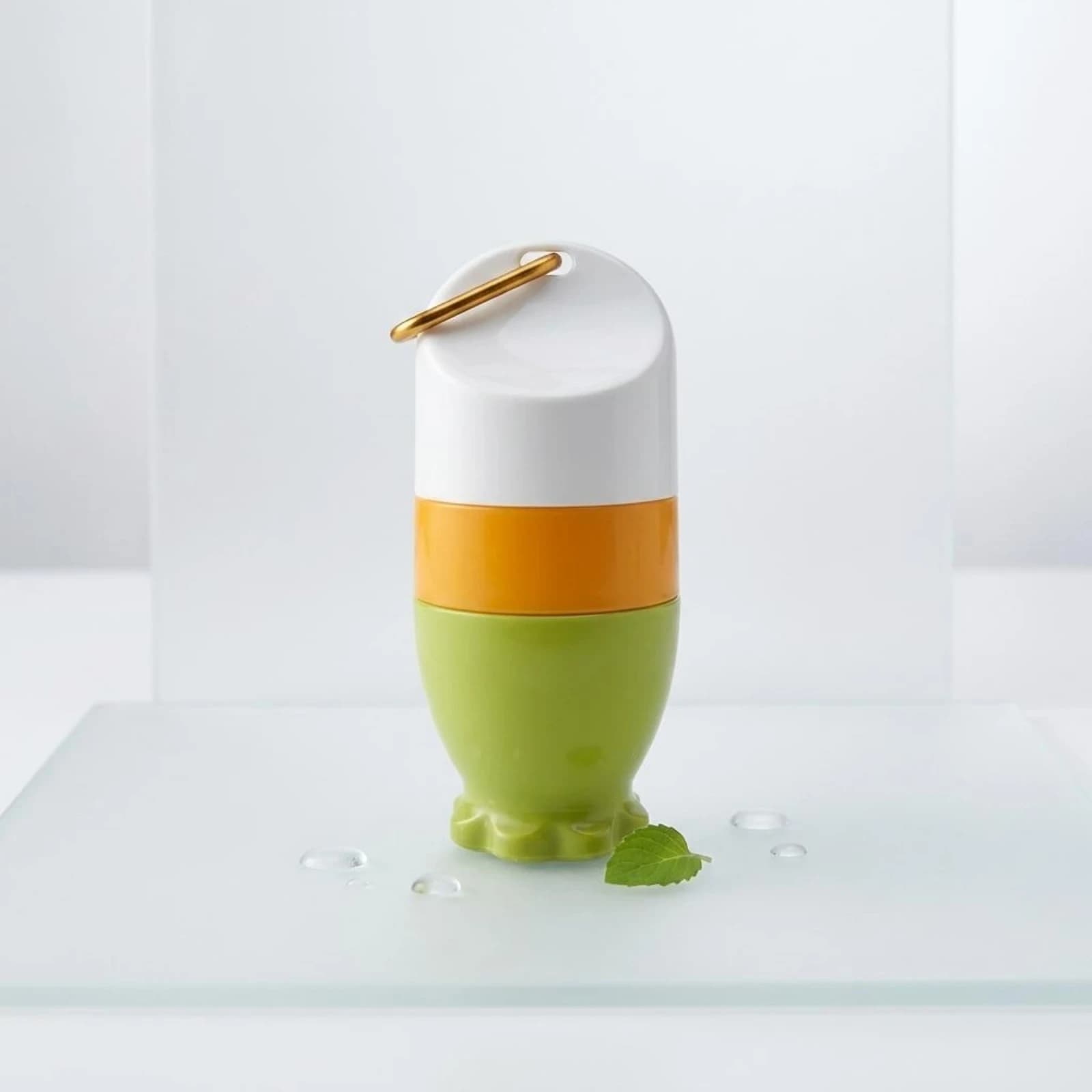 Sponge Applicator Bottle Removable Design Portable Lotion Dispenser Hanging Lotion Bottle Rounded Body Bath Accessory Plastic — image 6 of 6