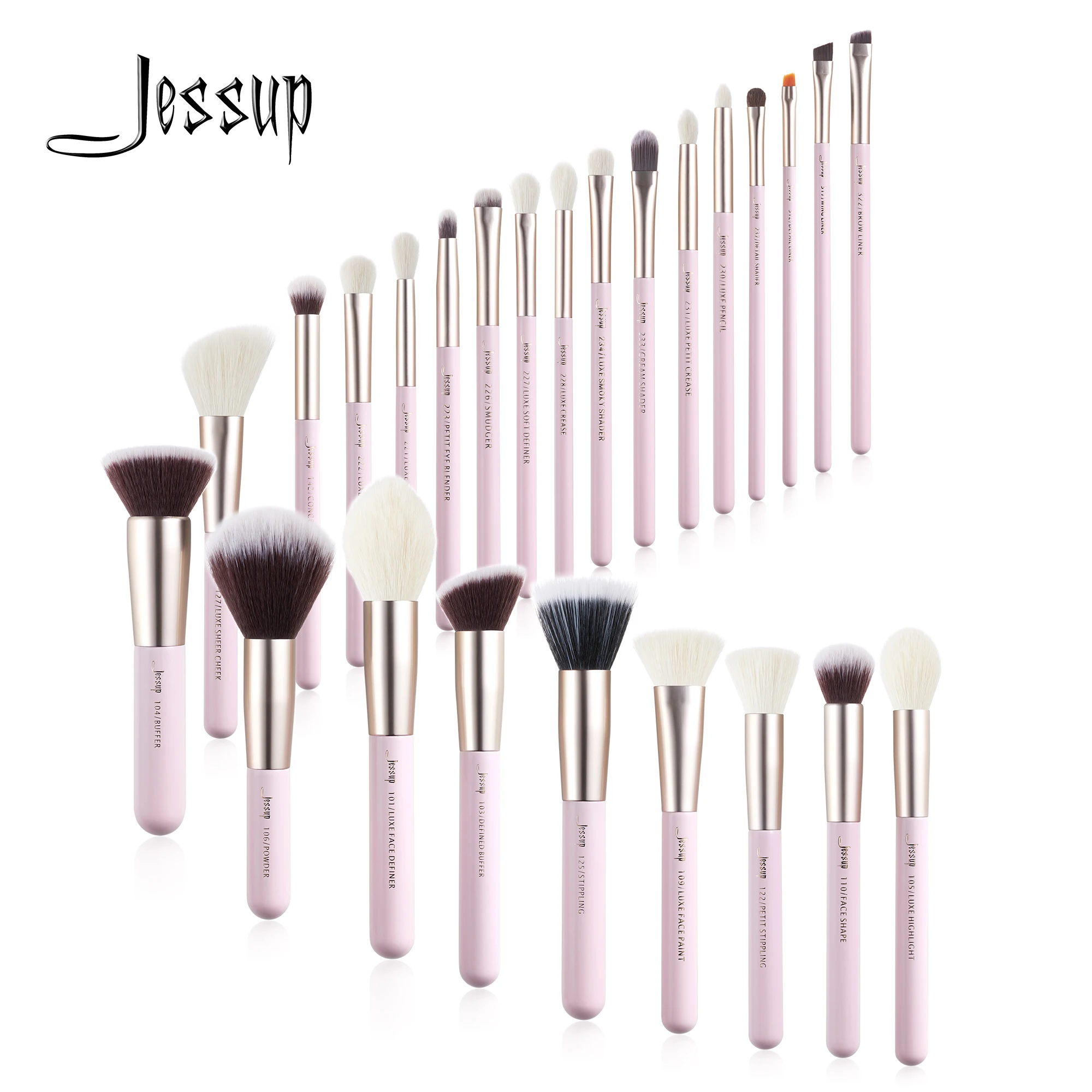 Jessup Professional Neo-Brutalist 25pc Brush Set